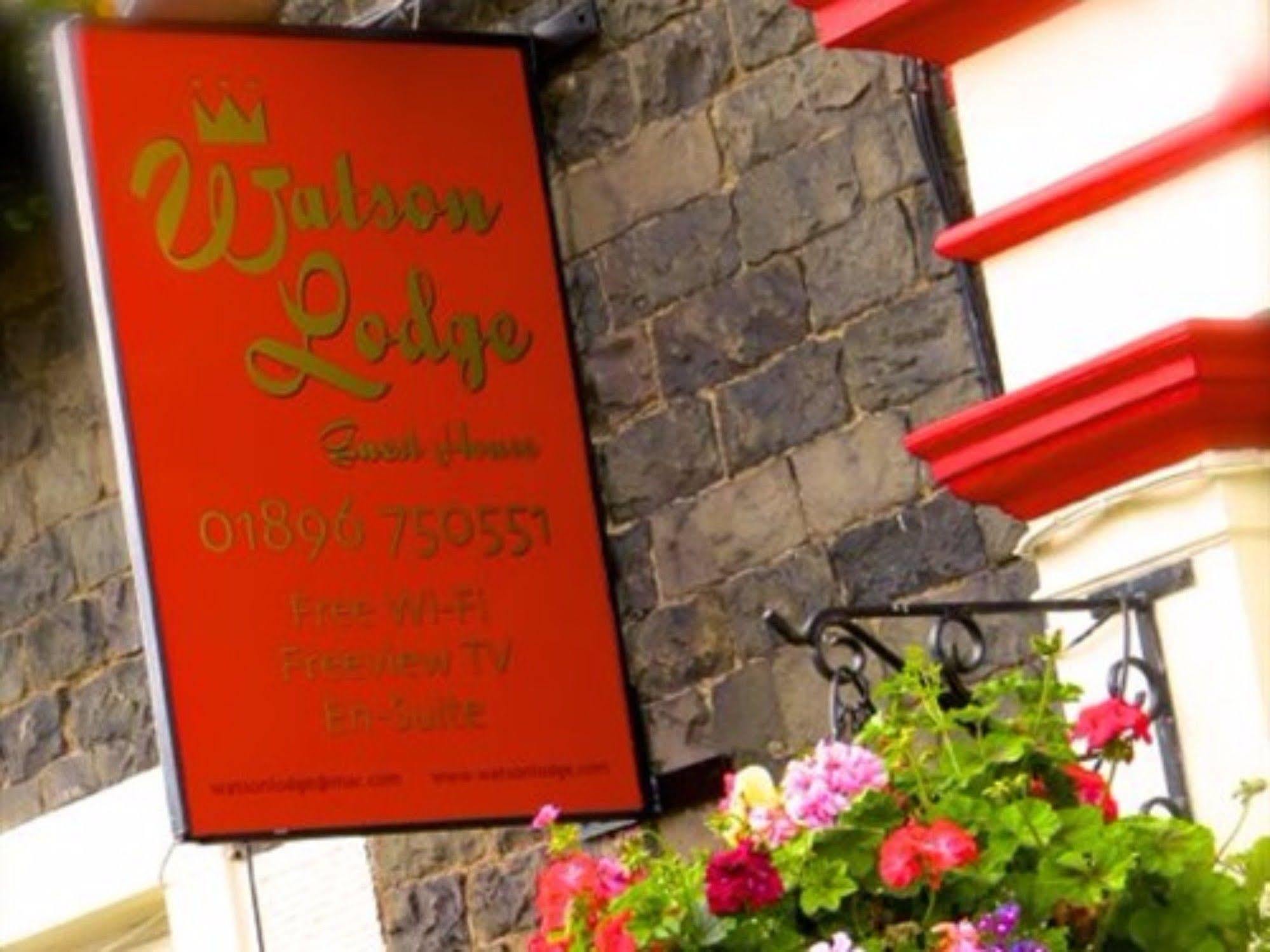Watson Lodge Guest House Galashiels Esterno foto